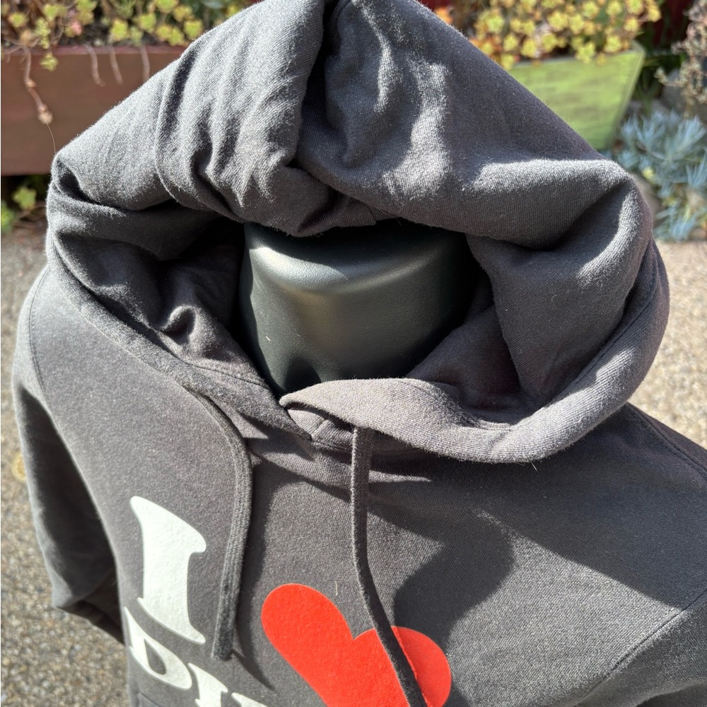 I ❤️ DILFs Jet Black Hoodie - Picture 11 of 13